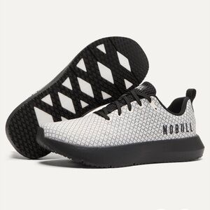 NOBULL Black and White Athletic Shoes